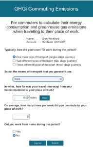 commuting carbon footprint