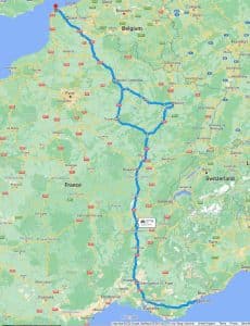 5 More things to know before you take a battery electric car to France, the route